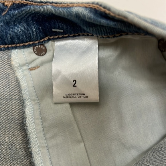 Express Rhinestone Embellished Denim Skirt Size 2 - Picture 5 of 8